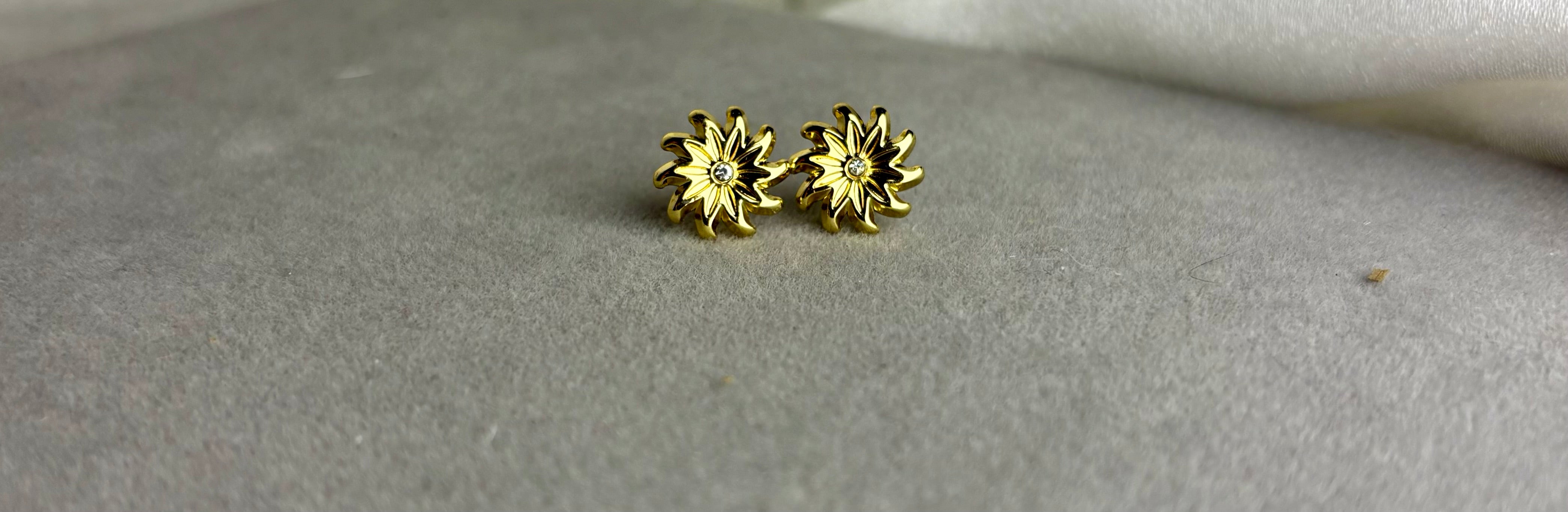 Radiant Sunflower Studs