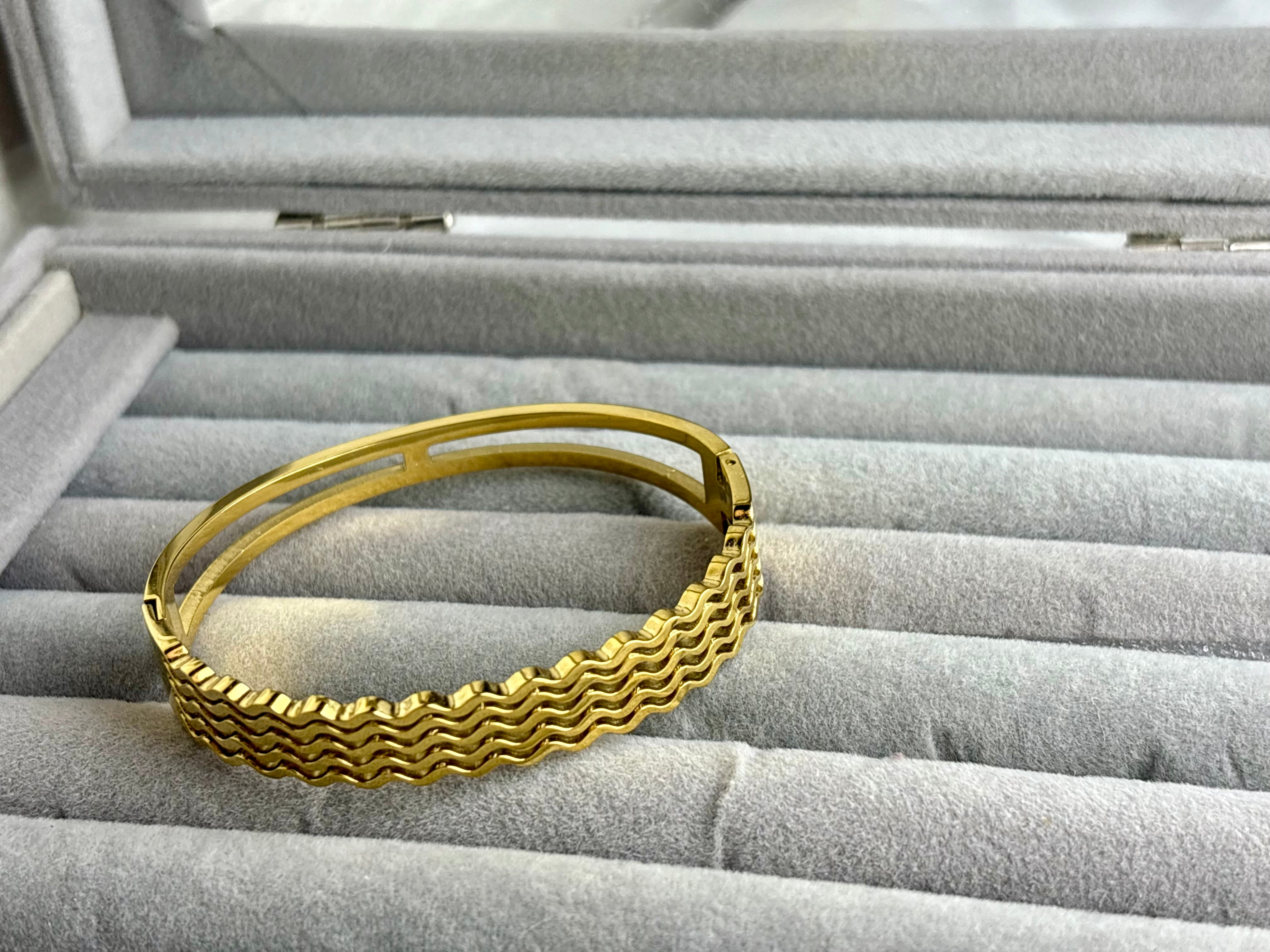 Radiant Wave Bracelet