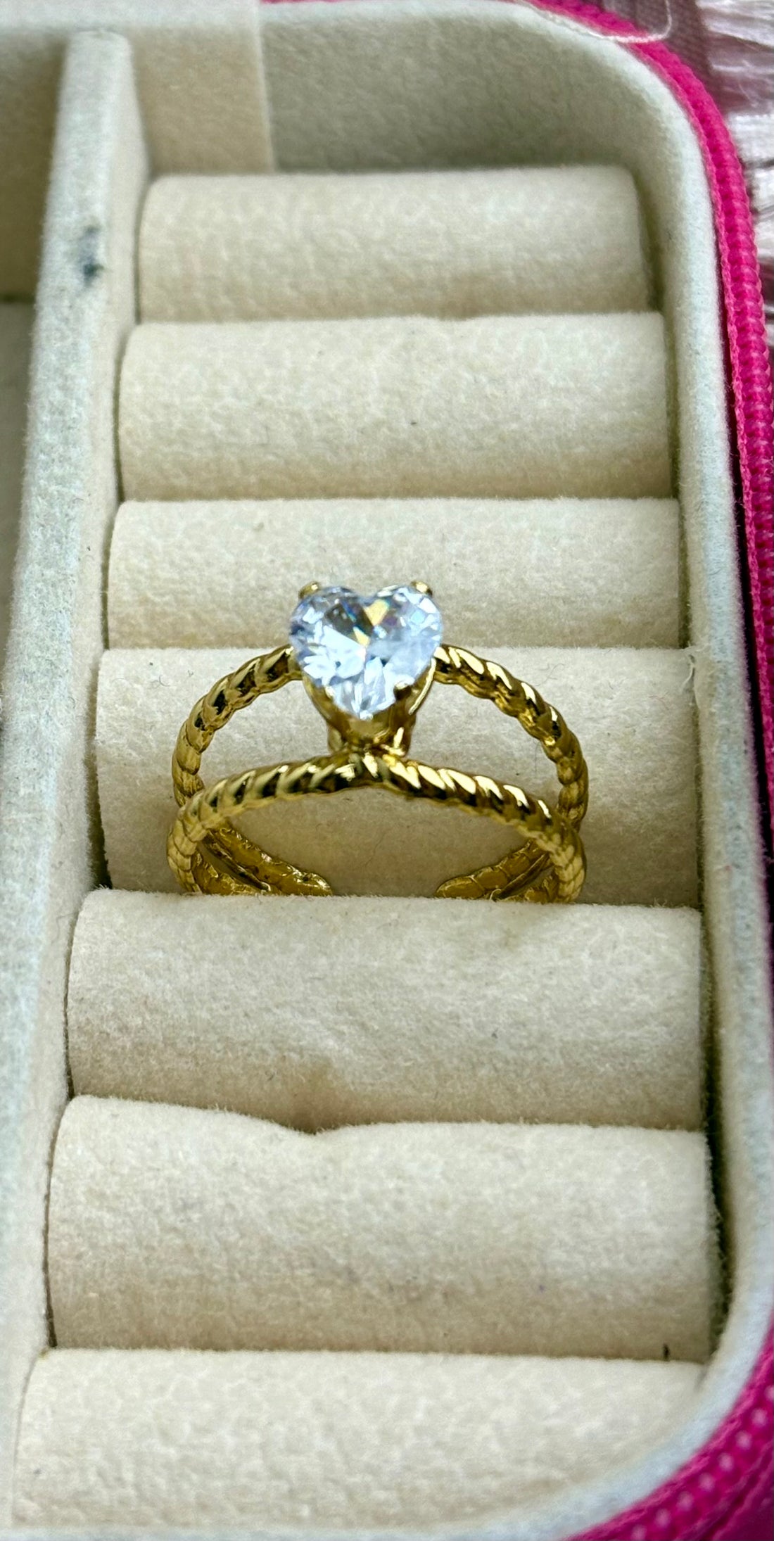 Heart Stone Ring