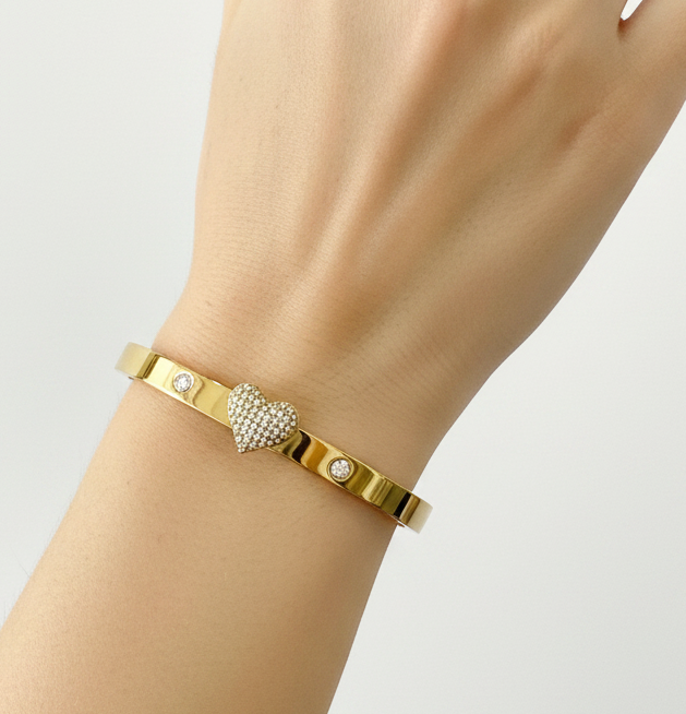 Ad Heart Bracelet