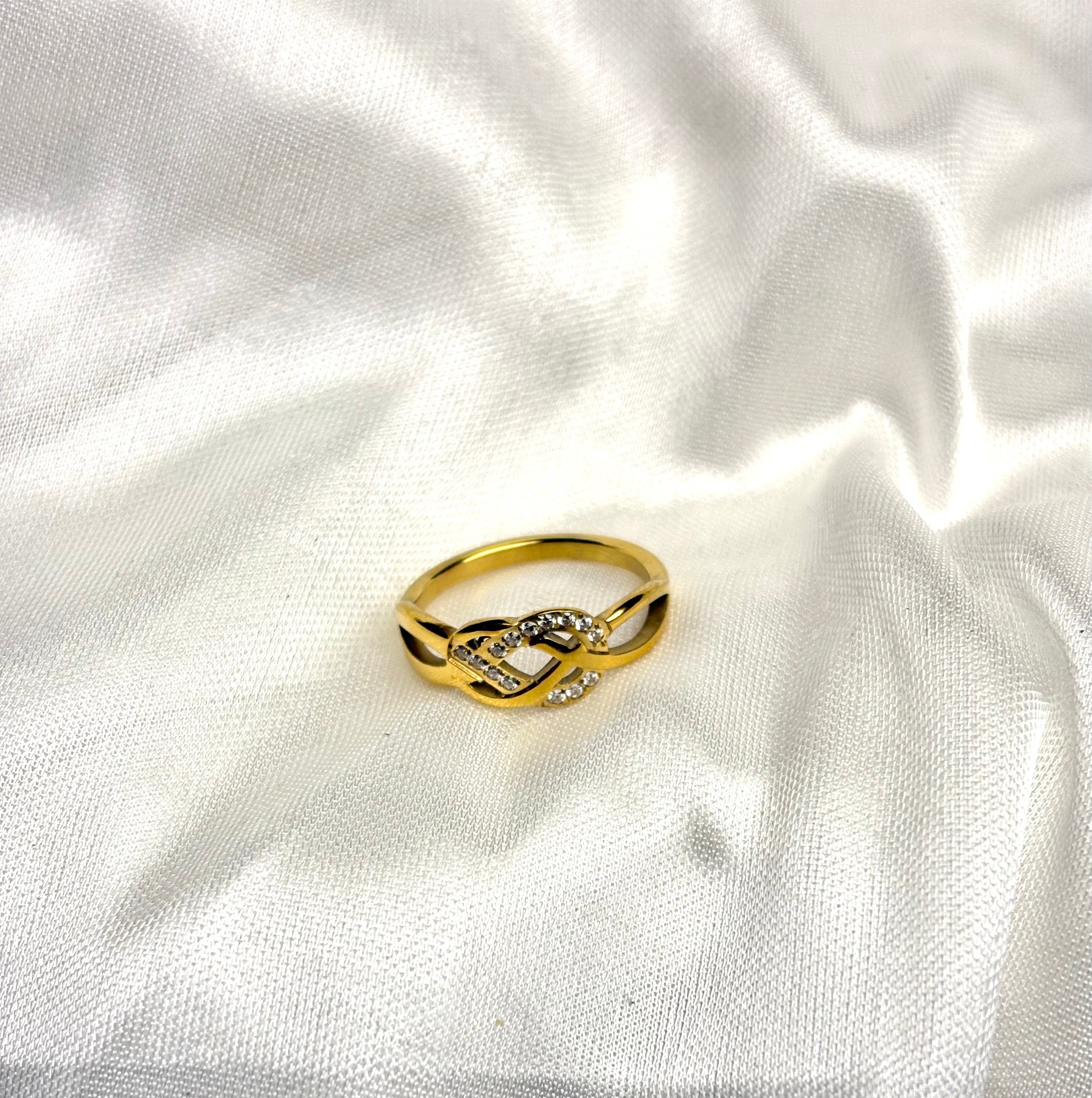Radiant Knot Ring