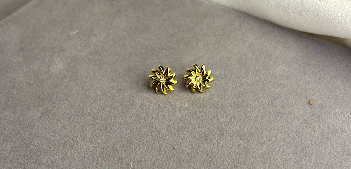 Radiant Sunflower Studs