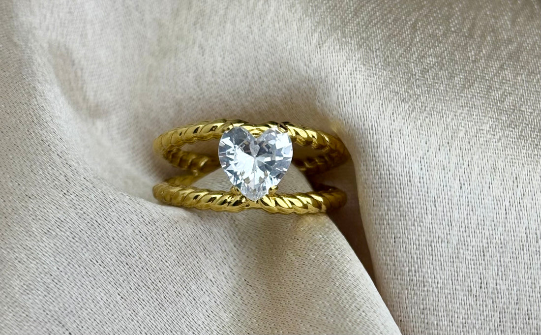 Heart Stone Ring