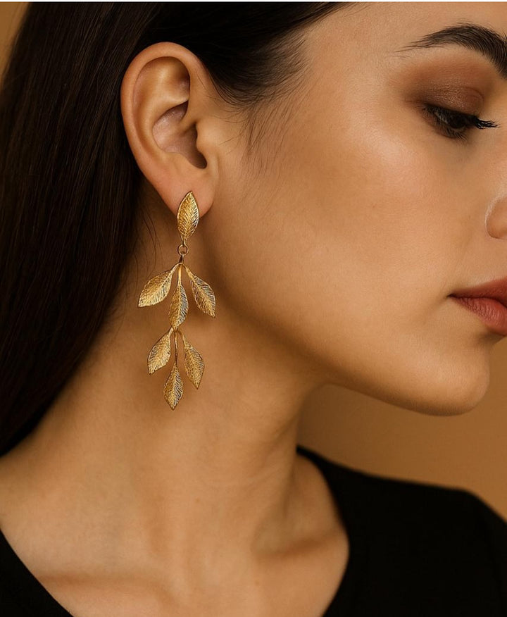 Statement Leaf Earrings