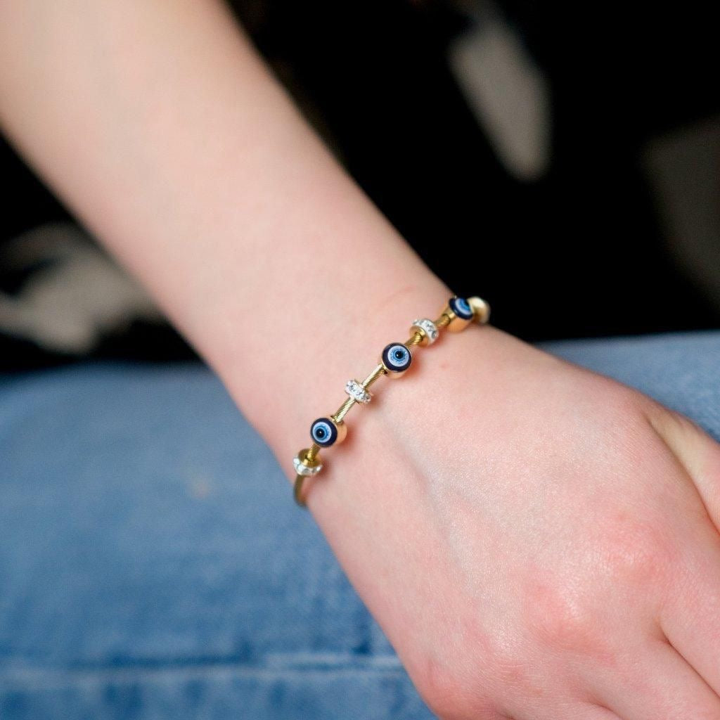 Evil eye bracelet
