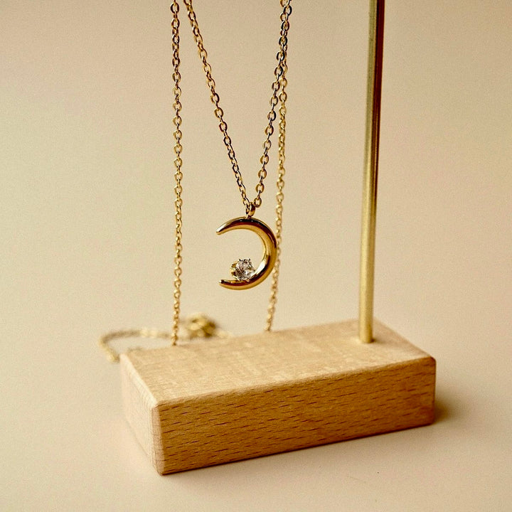 Luna Crescent Necklace
