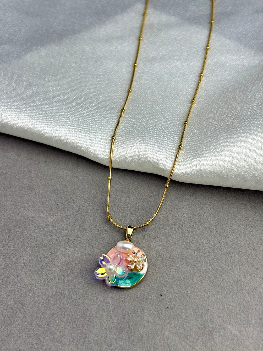 Petal Prism Necklace