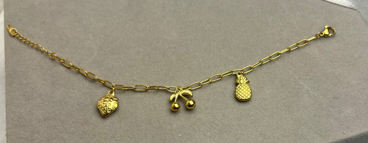 Berry Pine Charm Bracelet