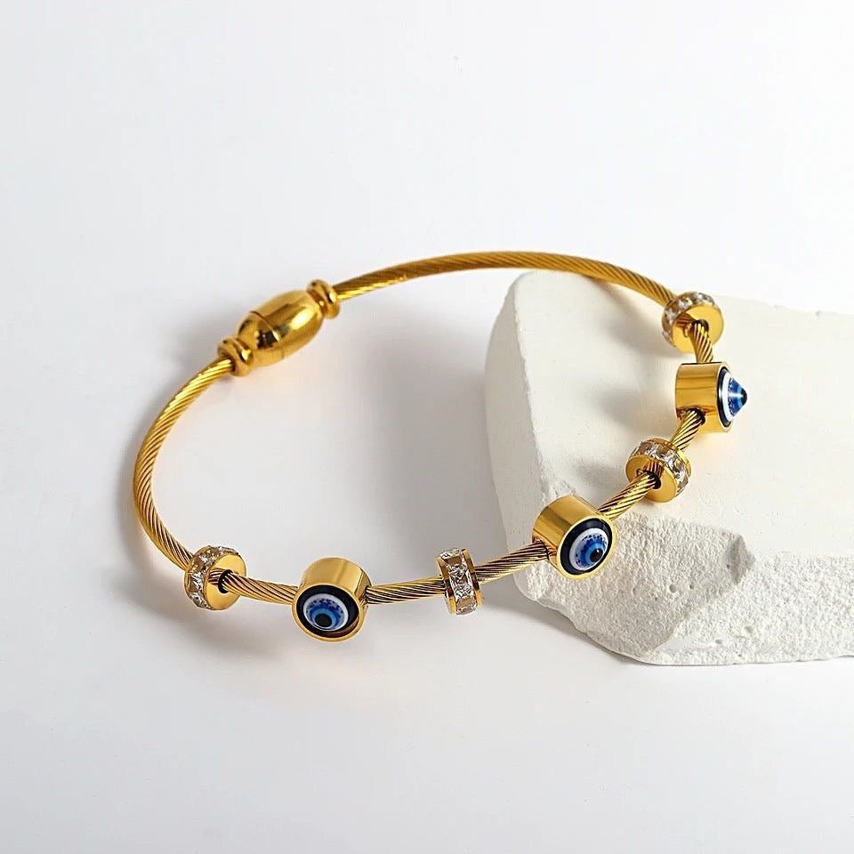 Evil eye bracelet